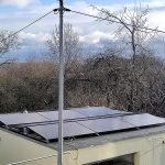 Photovoltaik-Anlage auf Garage