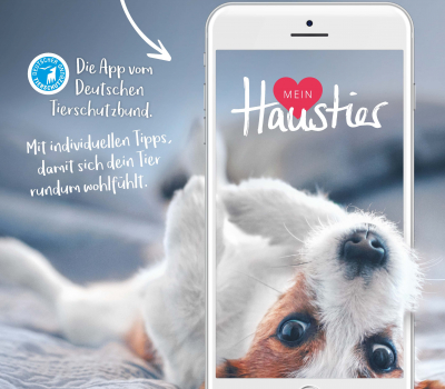 Pressemitteilung – Deutscher Tierschutzbund launched App „Mein Haustier“